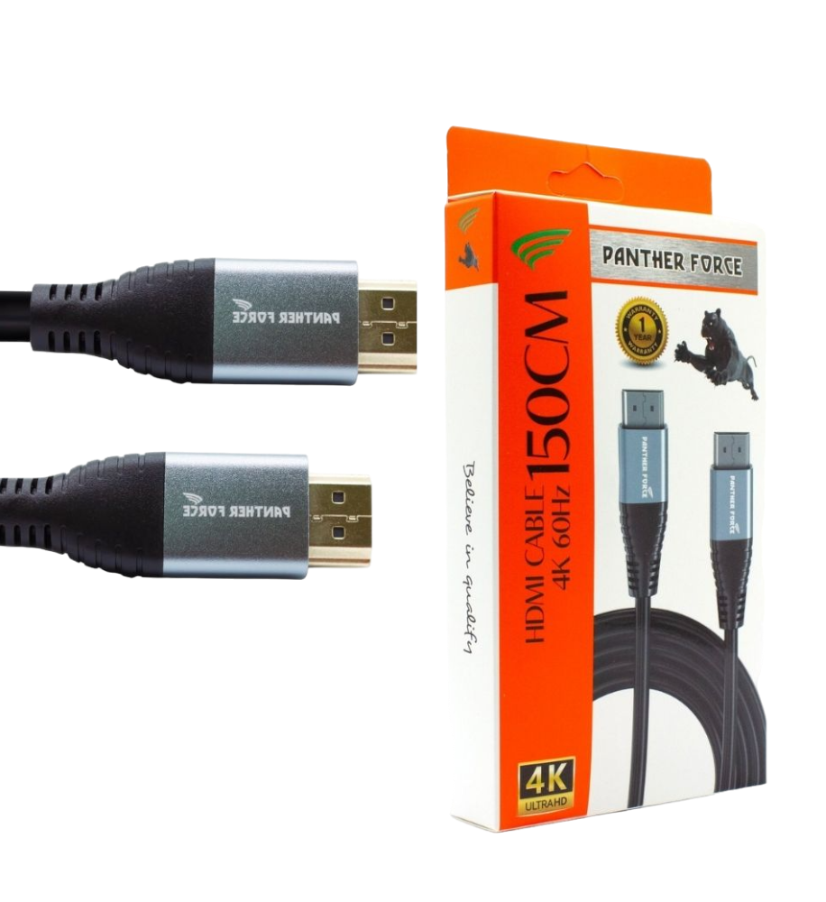 PF93- PANTHER FORCE 1.5M HDMI TO HDMI CABLE PF93- PANTHER FORCE 1.5M HDMI TO HDMI CABLE